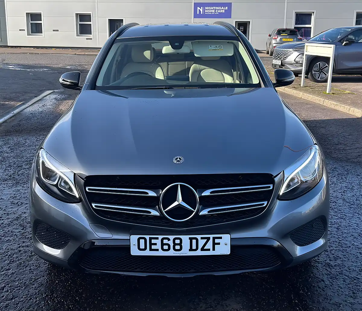 Used 2018 Mercedes-Benz Glc Urban Edition Grey - Interior and Exterior details 16