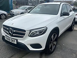 Used 2018 Mercedes-Benz Glc Urban Edition White - Interior and Exterior details 10