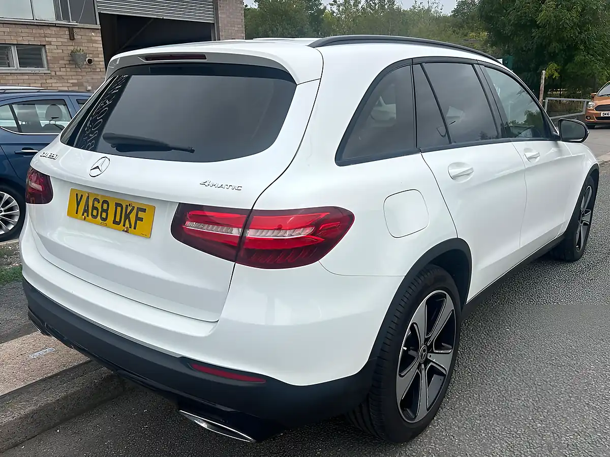 Used 2018 Mercedes-Benz Glc Urban Edition White - Interior and Exterior details 4