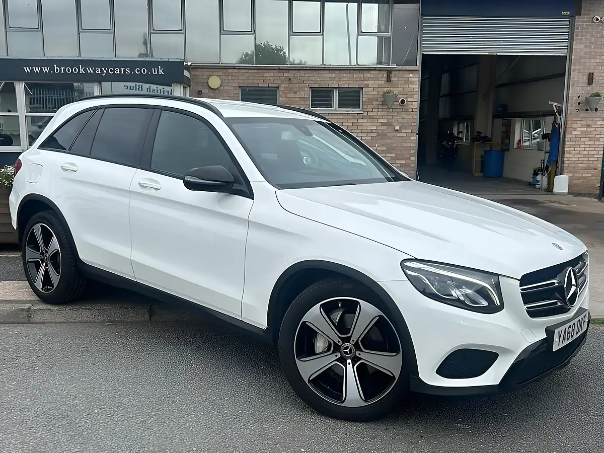 Used 2018 Mercedes-Benz Glc Urban Edition White - Interior and Exterior details 6