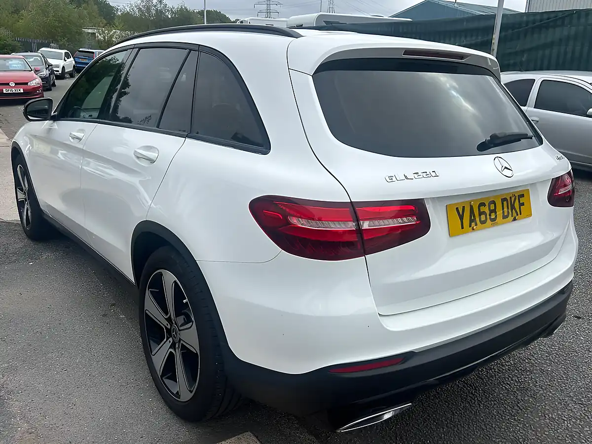 Used 2018 Mercedes-Benz Glc Urban Edition White - Interior and Exterior details 7