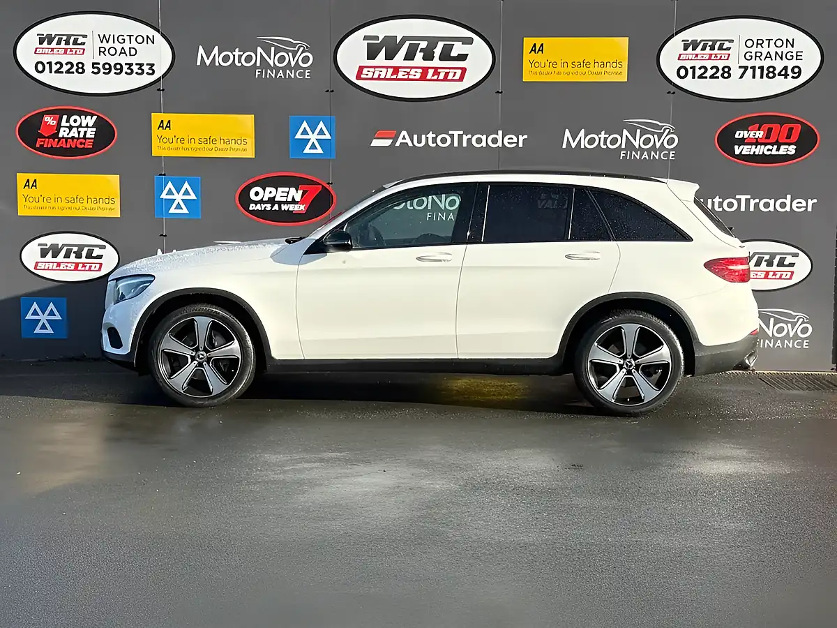 Used 2018 Mercedes-Benz Glc Urban Edition White - Interior and Exterior details 2