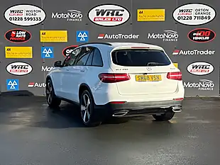 Used 2018 Mercedes-Benz Glc Urban Edition White - Interior and Exterior details 3