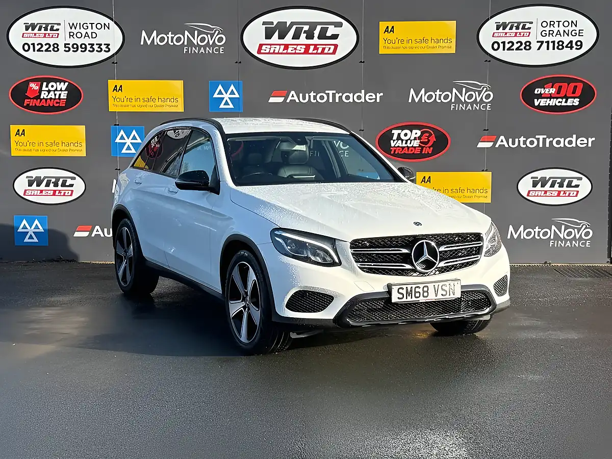 Used 2018 Mercedes-Benz Glc Urban Edition White - Interior and Exterior details 4