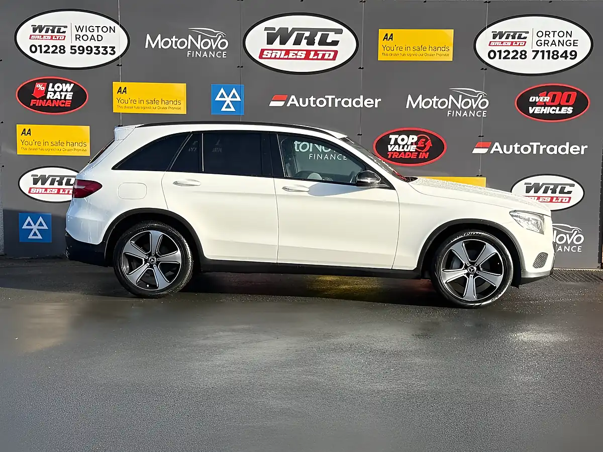 Used 2018 Mercedes-Benz Glc Urban Edition White - Interior and Exterior details 5