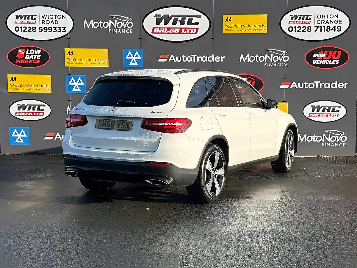 Used 2018 Mercedes-Benz Glc Urban Edition White - Interior and Exterior details 6