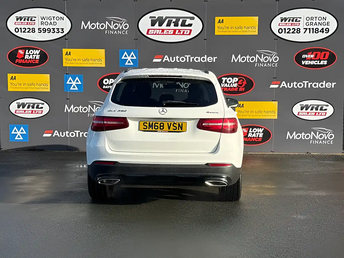 Used 2018 Mercedes-Benz Glc Urban Edition White - Interior and Exterior details 7