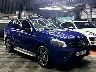 Used 2018 Mercedes-Benz Gle AMG Night Edition Blue - Interior and Exterior details 13