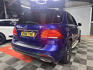 Used 2018 Mercedes-Benz Gle AMG Night Edition Blue - Interior and Exterior details 5
