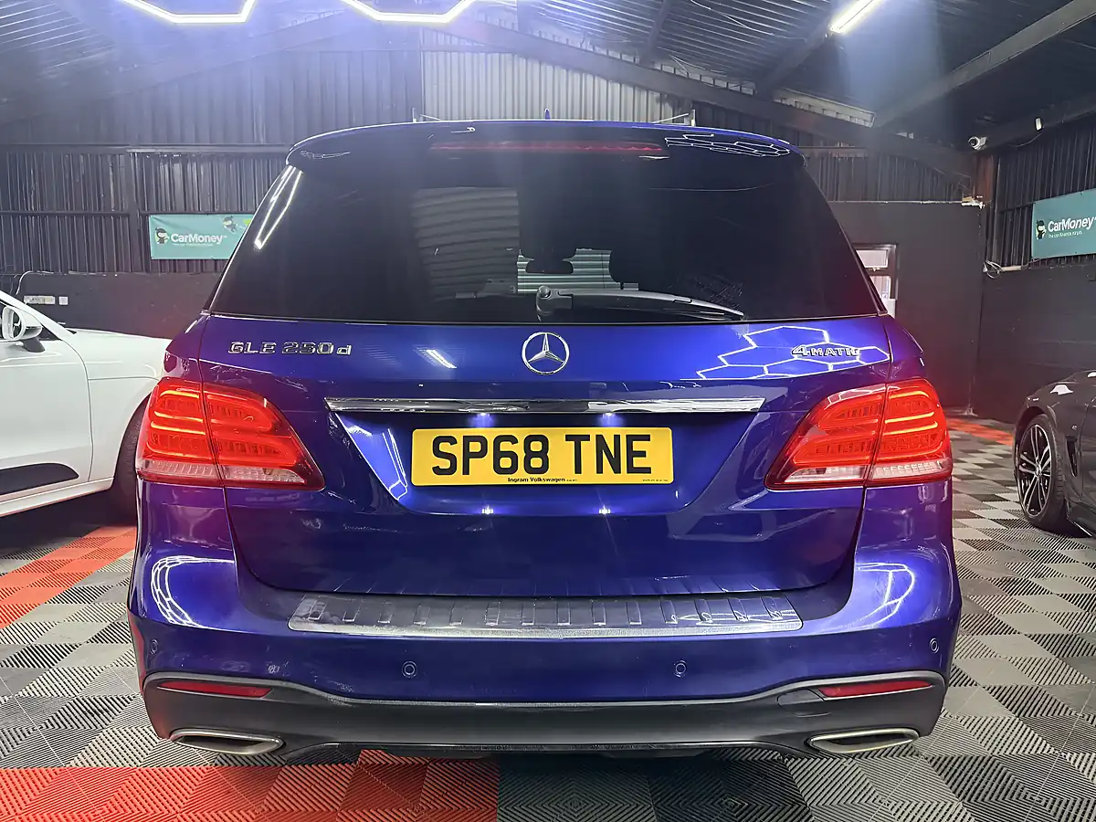 Used 2018 Mercedes-Benz Gle AMG Night Edition Blue - Interior and Exterior details 6