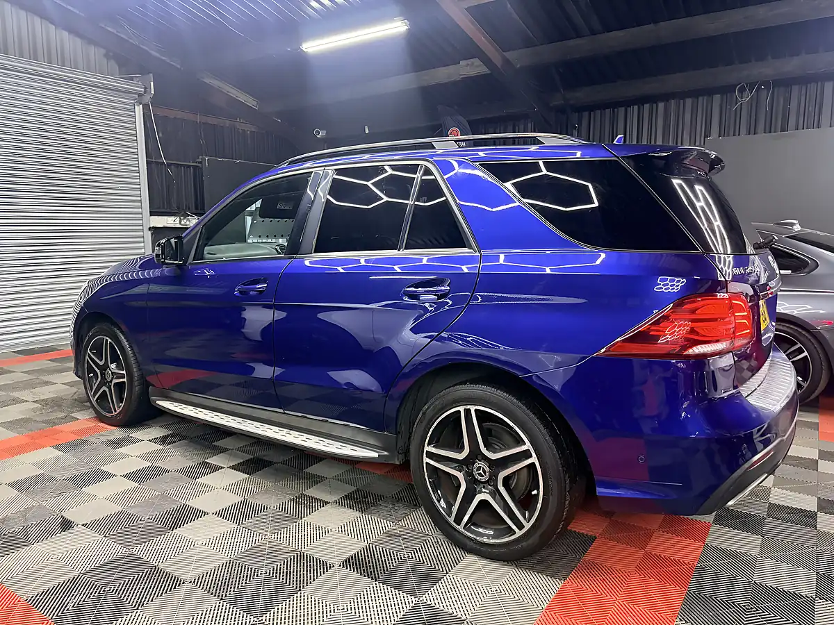 Used 2018 Mercedes-Benz Gle AMG Night Edition Blue - Interior and Exterior details 8