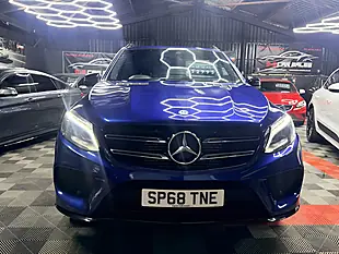 Used 2018 Mercedes-Benz Gle AMG Night Edition Blue - Interior and Exterior details 9