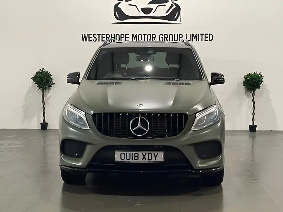 Used 2018 Mercedes-Benz Gle AMG Night Edition Green - Interior and Exterior details 10
