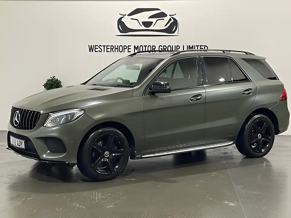 Used 2018 Mercedes-Benz Gle AMG Night Edition Green - Interior and Exterior details 12