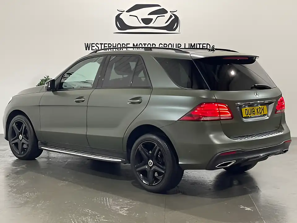 Used 2018 Mercedes-Benz Gle AMG Night Edition Green - Interior and Exterior details 13
