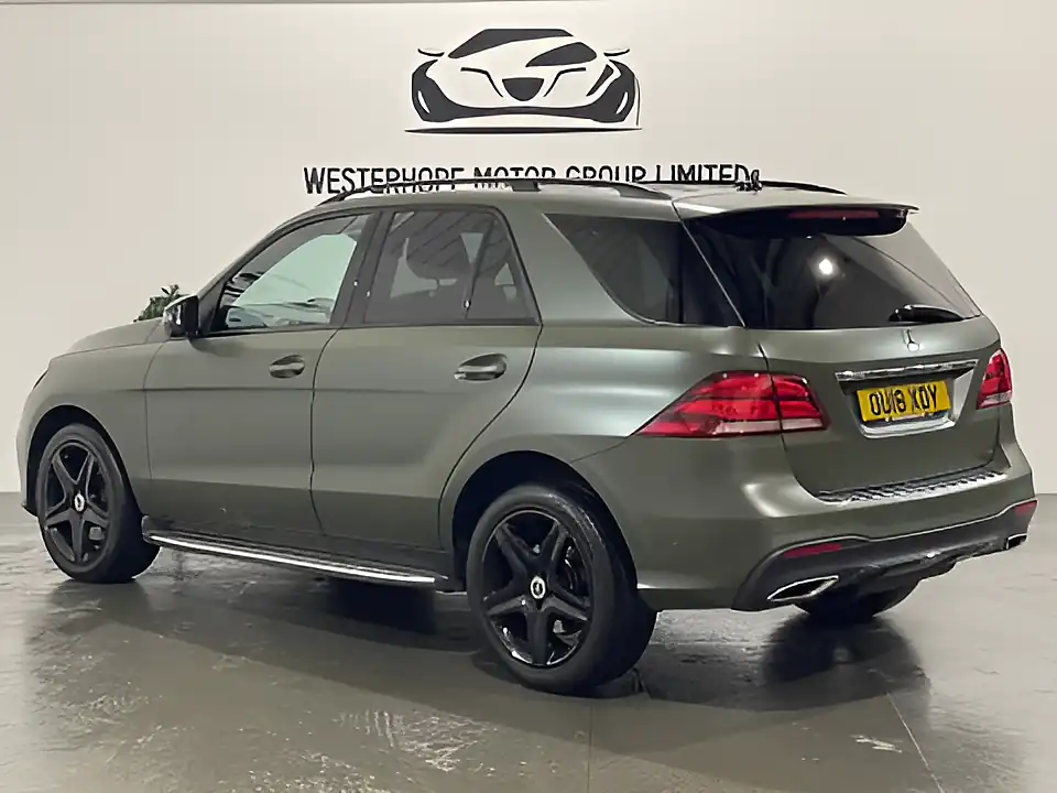 Used 2018 Mercedes-Benz Gle AMG Night Edition Green - Interior and Exterior details 2