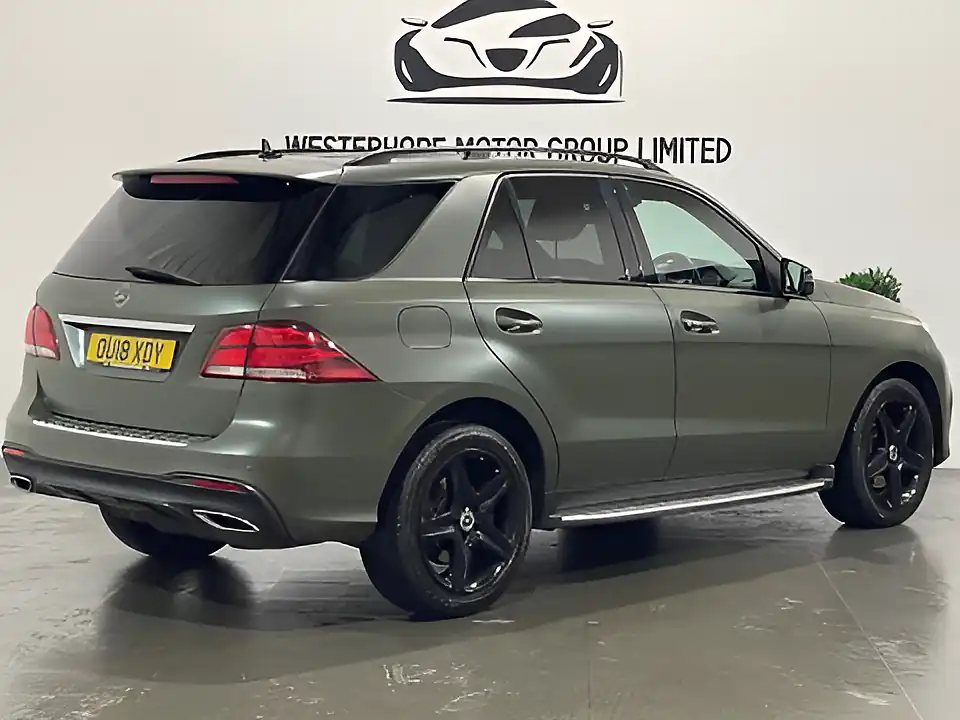 Used 2018 Mercedes-Benz Gle AMG Night Edition Green - Interior and Exterior details 4