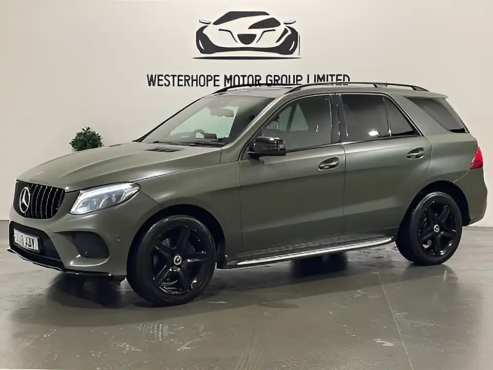 Used 2018 Mercedes-Benz Gle AMG Night Edition Green - Interior and Exterior details 8