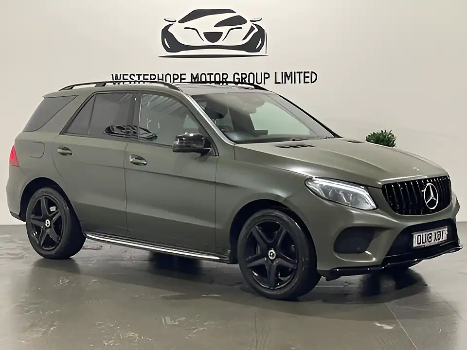 Used 2018 Mercedes-Benz Gle AMG Night Edition Green - Interior and Exterior details 9