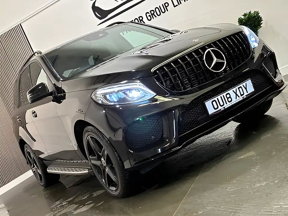 Used 2018 Mercedes-Benz Gle AMG Night Edition Obsidian Black - Interior and Exterior details 10