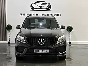 Used 2018 Mercedes-Benz Gle AMG Night Edition Obsidian Black - Interior and Exterior details 12