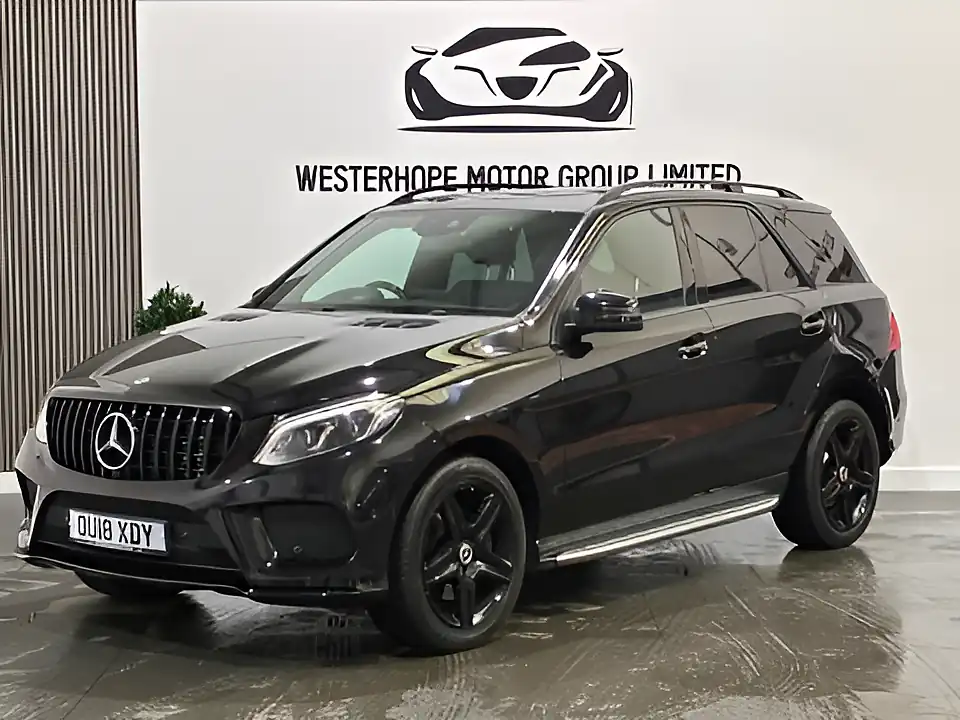Used 2018 Mercedes-Benz Gle AMG Night Edition Obsidian Black - Interior and Exterior details 13