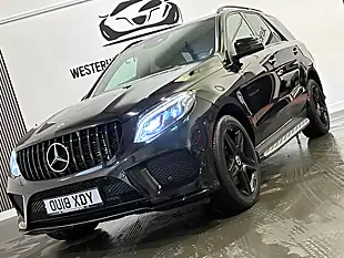 Used 2018 Mercedes-Benz Gle AMG Night Edition Obsidian Black - Interior and Exterior details 14