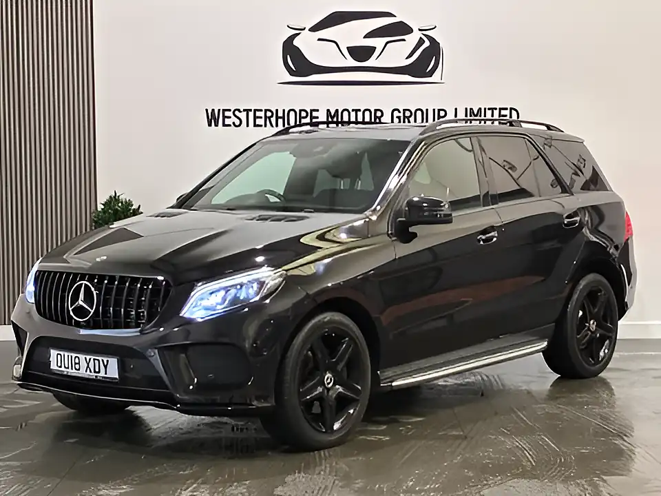Used 2018 Mercedes-Benz Gle AMG Night Edition Obsidian Black - Interior and Exterior details 15