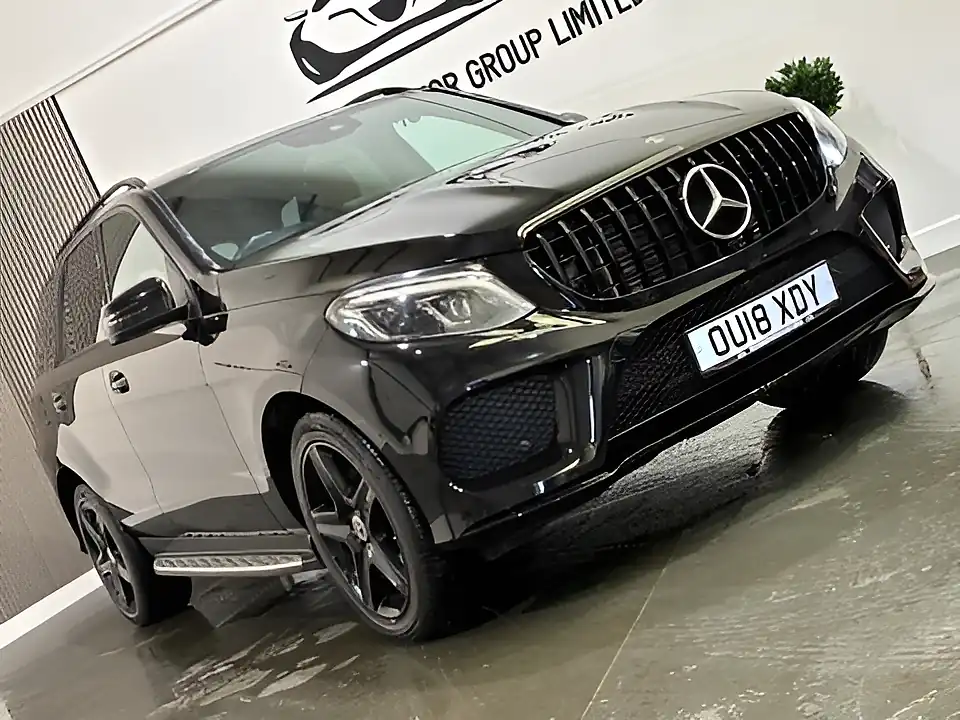 Used 2018 Mercedes-Benz Gle AMG Night Edition Obsidian Black - Interior and Exterior details 16