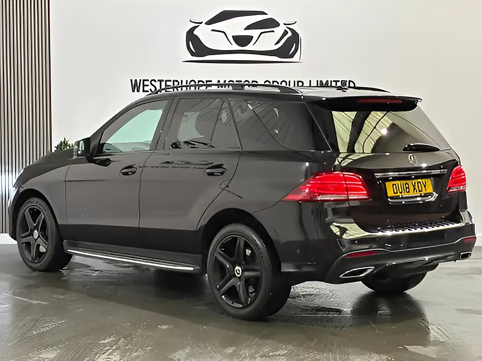 Used 2018 Mercedes-Benz Gle AMG Night Edition Obsidian Black - Interior and Exterior details 18