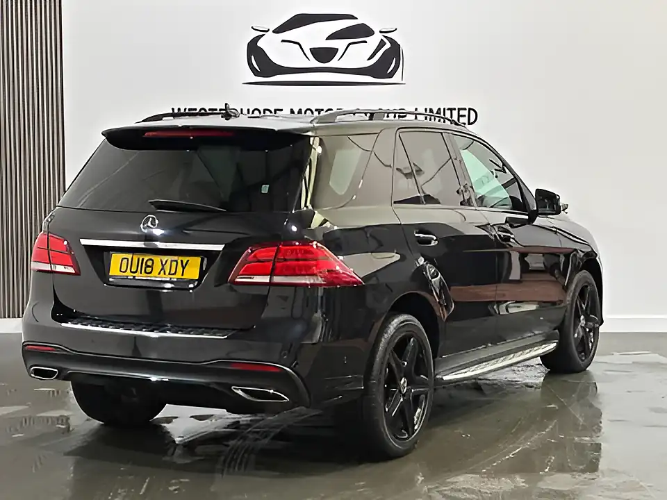 Used 2018 Mercedes-Benz Gle AMG Night Edition Obsidian Black - Interior and Exterior details 4