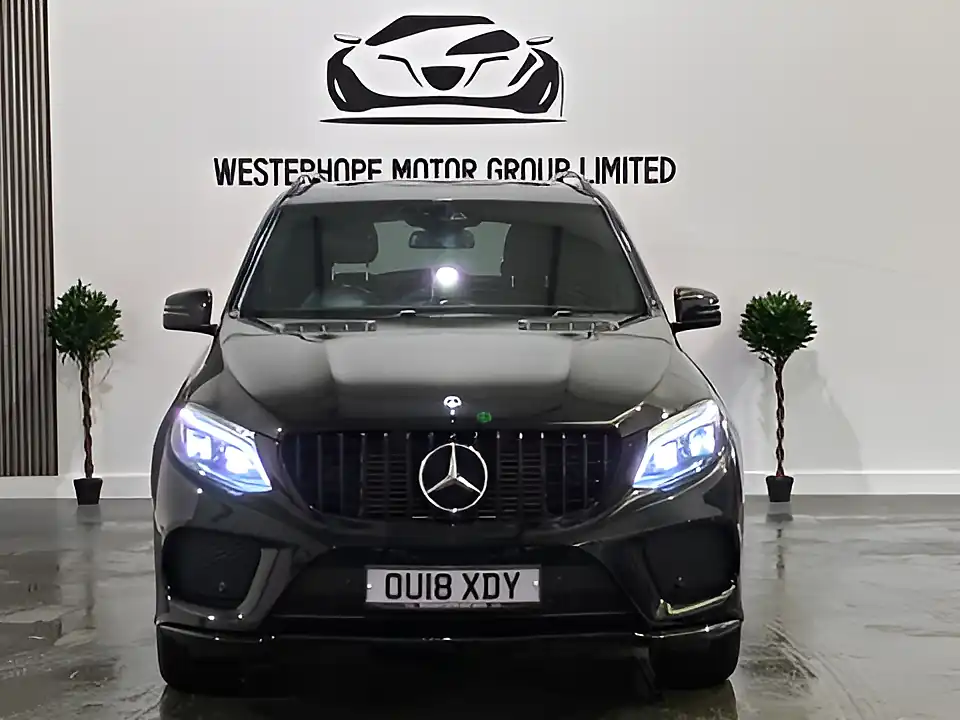 Used 2018 Mercedes-Benz Gle AMG Night Edition Obsidian Black - Interior and Exterior details 7