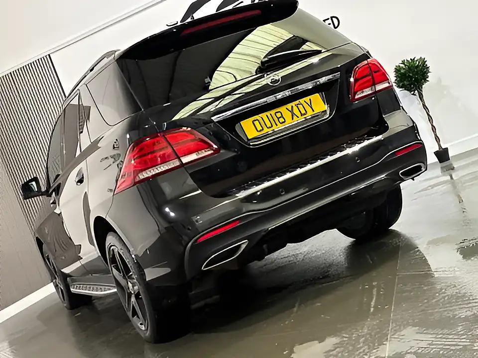 Used 2018 Mercedes-Benz Gle AMG Night Edition Obsidian Black - Interior and Exterior details 9
