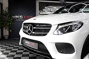 Used 2018 Mercedes-Benz Gle AMG Night Edition Premium Plus White - Interior and Exterior details 8