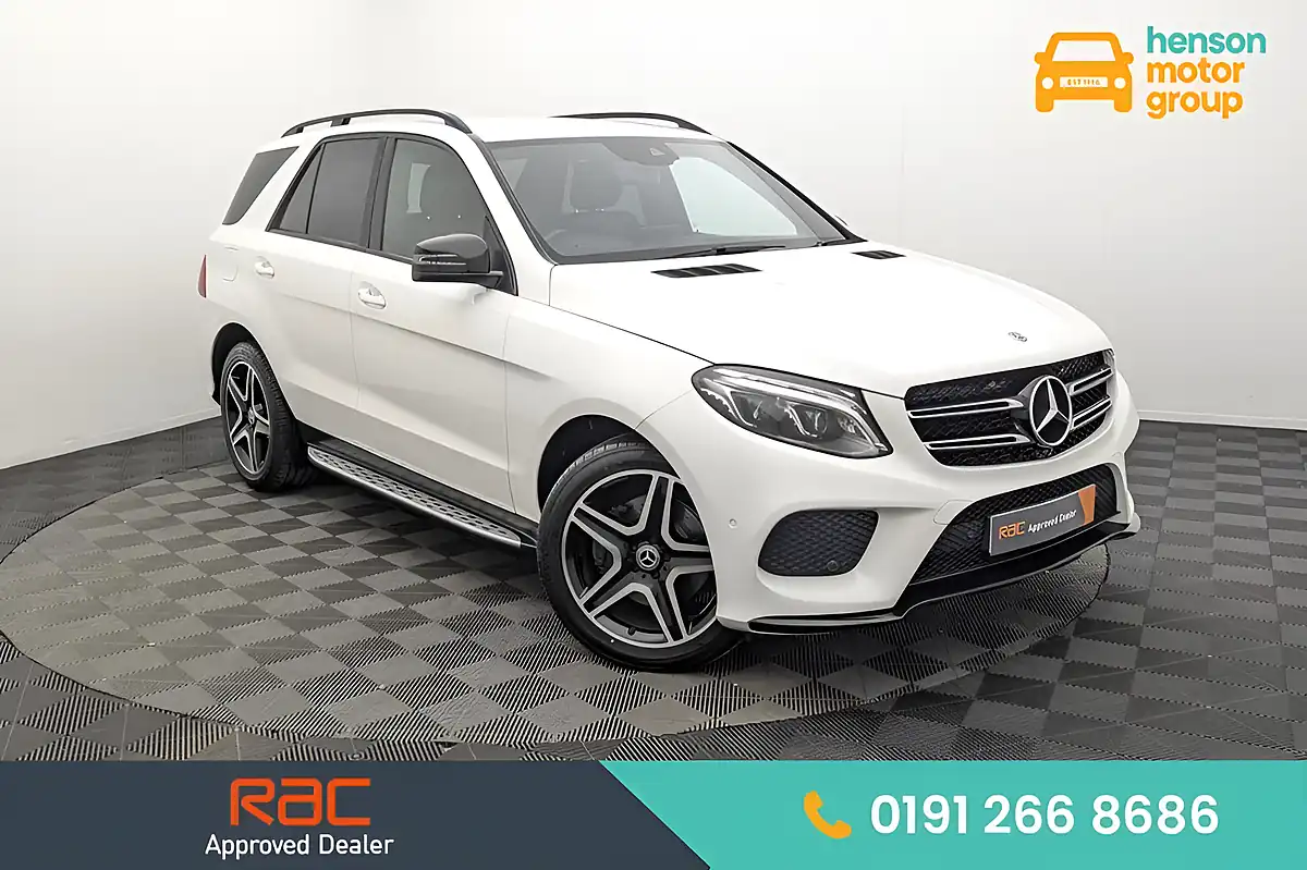 Used 2018 Mercedes-Benz Gle AMG Night Edition White - Front View