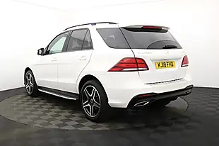 Used 2018 Mercedes-Benz Gle AMG Night Edition White - Interior and Exterior details 5