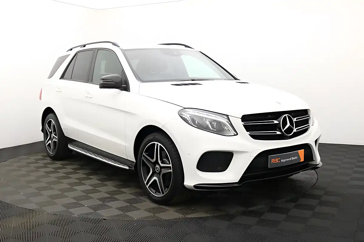 Used 2018 Mercedes-Benz Gle AMG Night Edition White - Interior and Exterior details 7