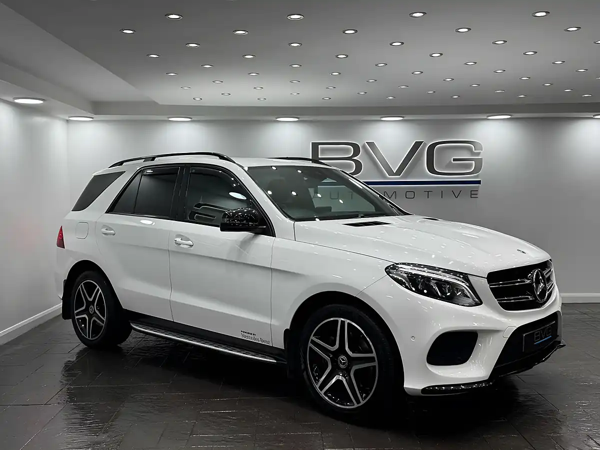 Used 2018 Mercedes-Benz Gle AMG Night Edition White - Front View