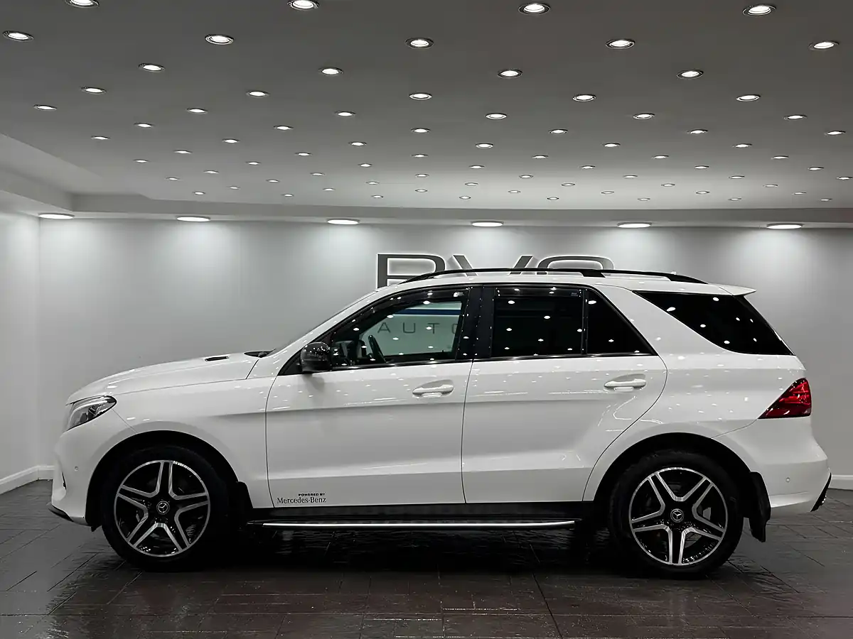 Used 2018 Mercedes-Benz Gle AMG Night Edition White - Interior and Exterior details 10