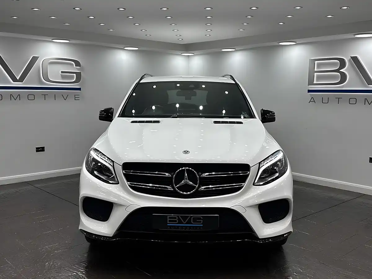 Used 2018 Mercedes-Benz Gle AMG Night Edition White - Interior and Exterior details 4