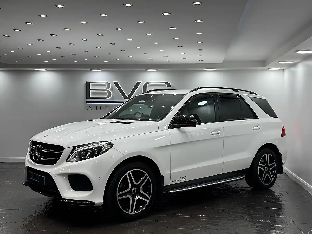 Used 2018 Mercedes-Benz Gle AMG Night Edition White - Interior and Exterior details 5