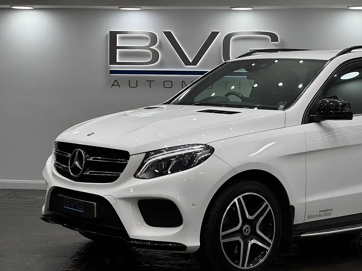 Used 2018 Mercedes-Benz Gle AMG Night Edition White - Interior and Exterior details 7