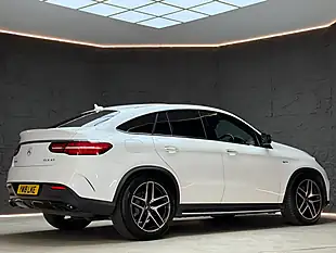Used 2018 Mercedes-Benz Gle Night Edition Coupe White - Interior and Exterior details 10