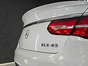Used 2018 Mercedes-Benz Gle Night Edition Coupe White - Interior and Exterior details 12