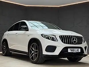 Used 2018 Mercedes-Benz Gle Night Edition Coupe White - Interior and Exterior details 8