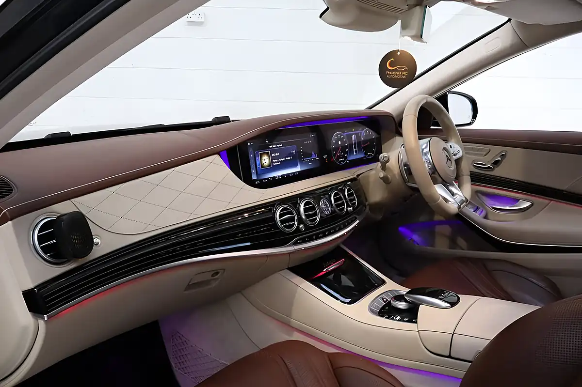 Used 2018 Mercedes-Benz S 63 AMG Executive Pack Anthracite Blue - Interior and Exterior details 4