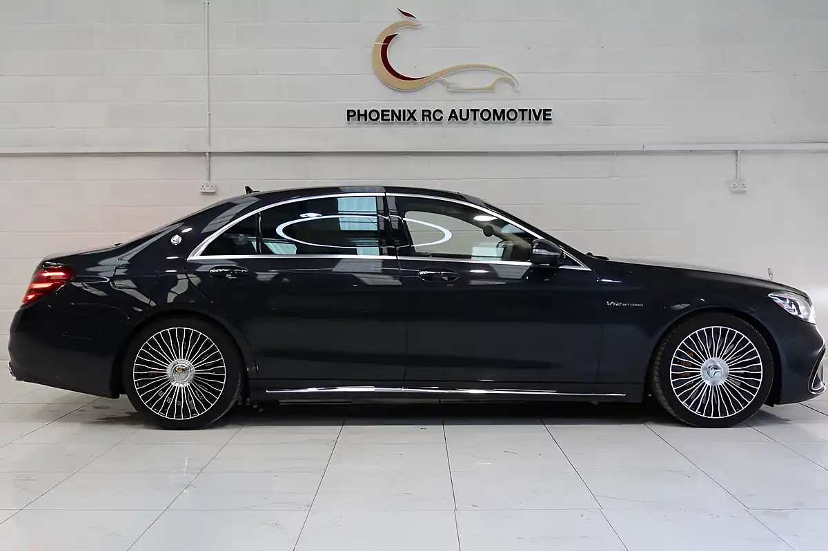 Used 2018 Mercedes-Benz S 63 AMG Executive Pack Anthracite Blue - Interior and Exterior details 5