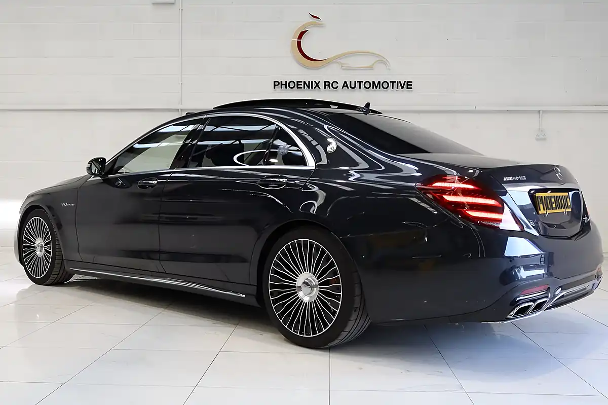 Used 2018 Mercedes-Benz S 63 AMG Executive Pack Anthracite Blue - Interior and Exterior details 8