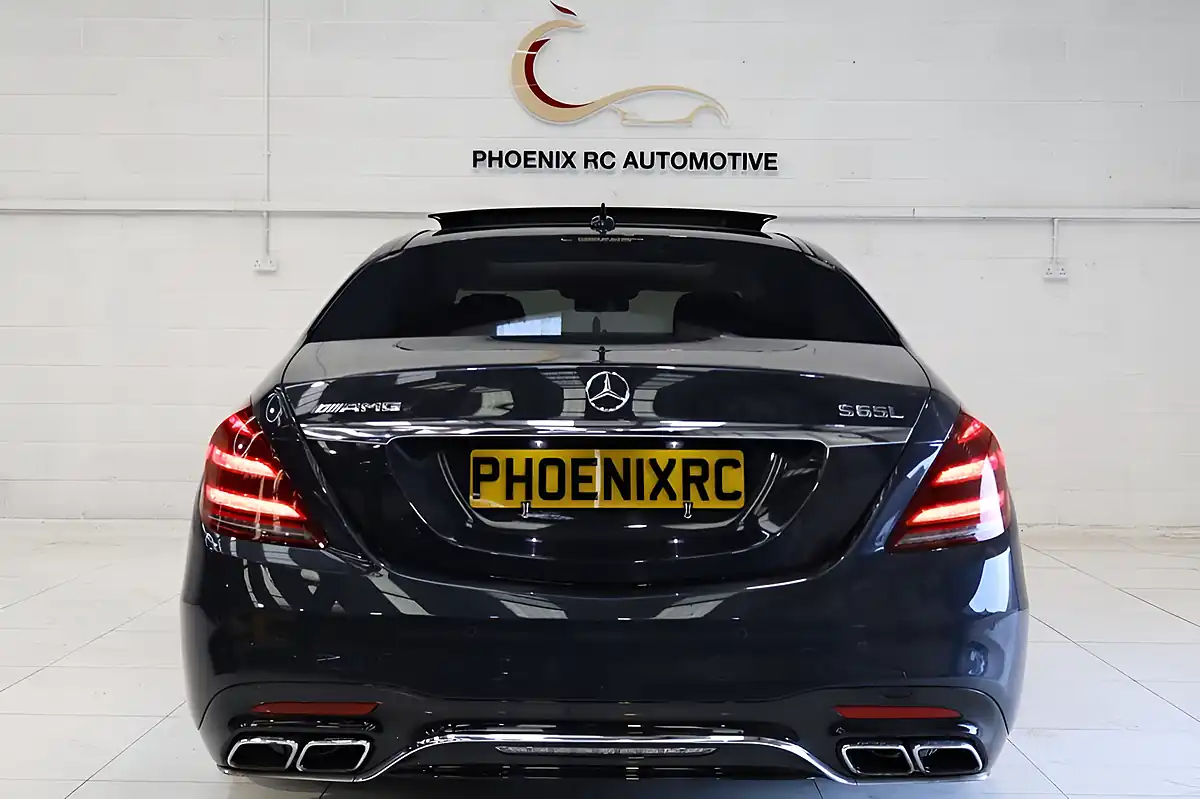 Used 2018 Mercedes-Benz S 63 AMG Executive Pack Anthracite Blue - Interior and Exterior details 9