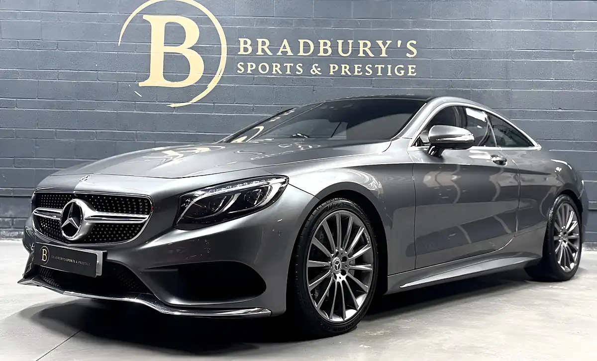 Used 2018 Mercedes-Benz S Class AMG Line Grey - Interior and Exterior details 10